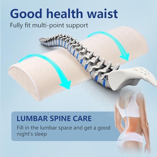 Cozyhealth - 3.15"H*23.6"L - Soft Lumbar Pillow - Image 4