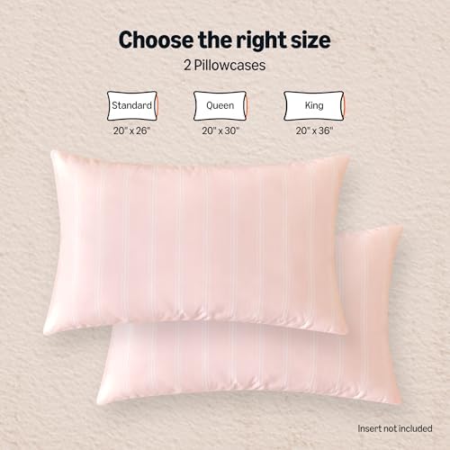 Amazon Basics Stripe Cooling Pillow Cases - Image 5