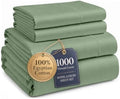 LANE LINEN Sateen Sheets Queen Size 100% Egyptian Cotton by LaneLinen