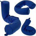 Dot&Dot Twist Memory Foam Travel Pillow, Bendable Neck Pillow by DotDot