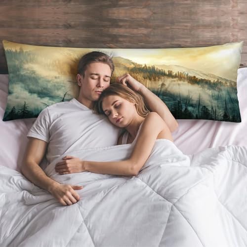 Foggy Mountain Body Pillow Cover Pillowcase - Image 6
