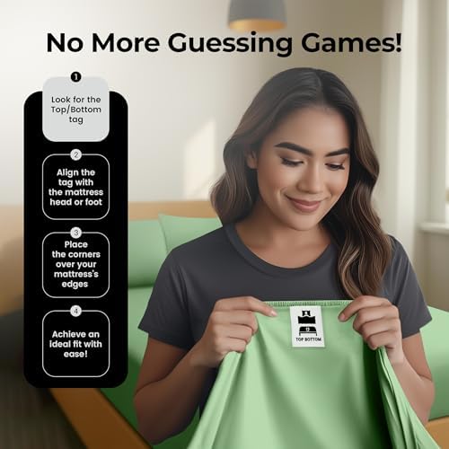 Full Fitted Sheet, Ultra Soft Fits Up to 15 Inch Deep Pocket - Image 5