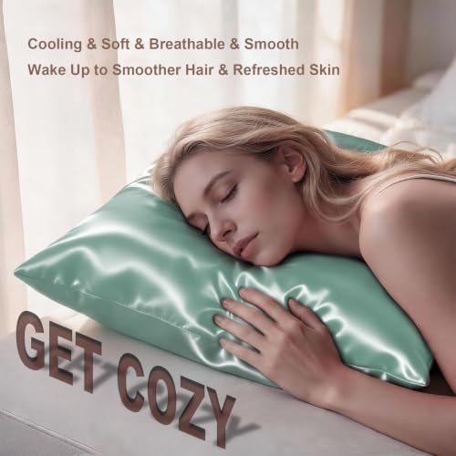 LYSHIN Silk Pillow Cases Standard Size - Image 5