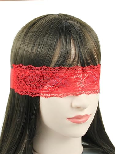 Mysterious Lace Masquerade Mask Sexy Blindfold Hollow Flower Lace Mask - Image 2