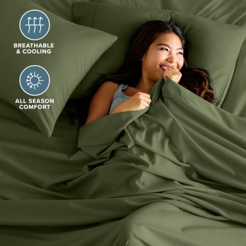 Bare Home Short Queen Sheet Set - Image 2