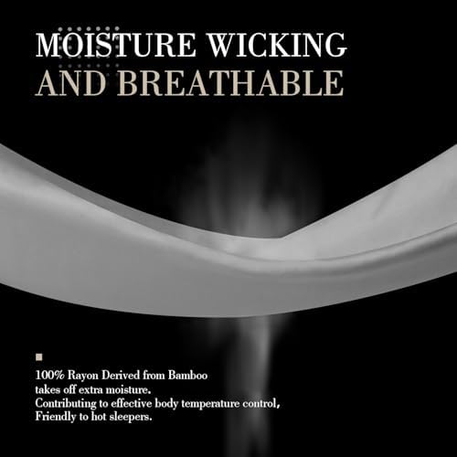 WishSmile Body Cooling Pillowcase Long Pillow Case Breathable Cool Silky Soft - Image 3