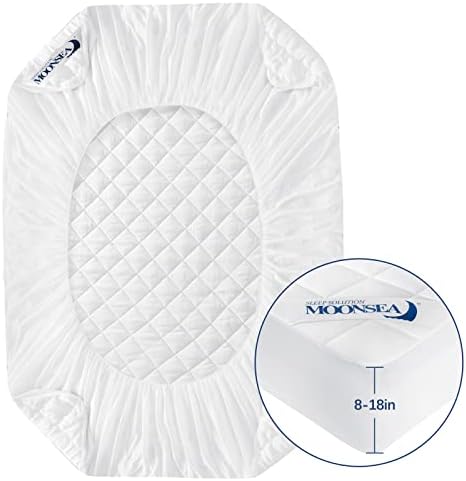Twin XL Mattress Protector Pad 2 Pack Quilted Waterproof - Image 5