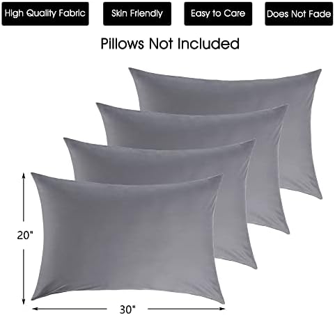 Cotton Pillow Protectors/Cases Queen Size - Image 3