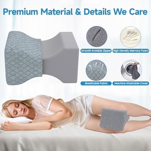 SweetSlubr Memory Foam Knee Pillow - Image 3