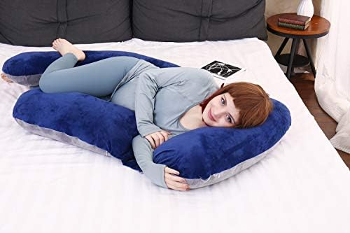 MOON PINE 60 Inch Pregnancy Pillow, Detachable U Shaped Full Body Pillow - Image 5