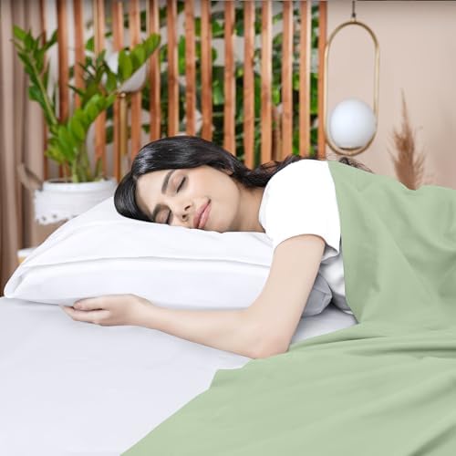 Queen Size Flat Sheet Only, Ultra Soft & Breathable Hotel Sheets - Image 5