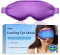 Cold Eye Mask Cooling Mask for Puffy Eyes: Flexible Ice Eye Pack for Magraine by NEWLA