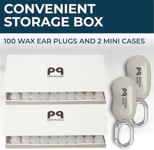 Peace&Quiet PQ 100 Wax Ear Plugs - Image 2