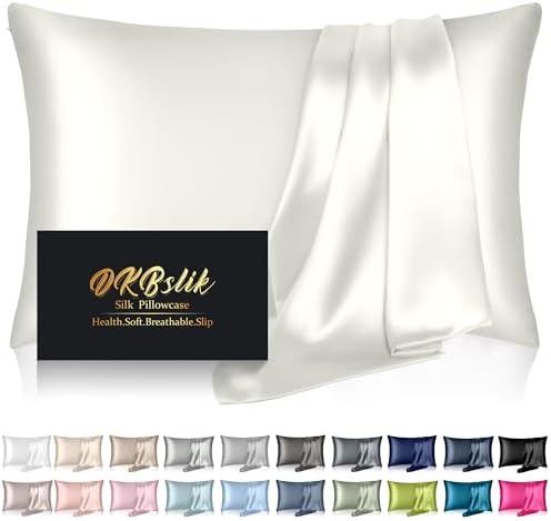 Mulberry Silk Pillow Cases Queen Size, Silk Pillowcase by HOME