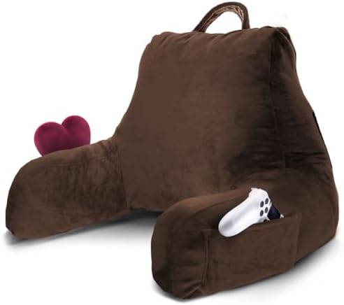 Nestl Reading Pillow for Bed, Back Pillow for Sitting Up in Bed by Nestl