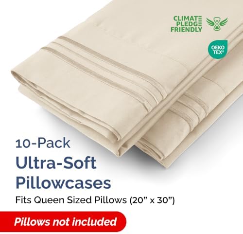 Queen Pillow Cases Set of 10 - Image 2