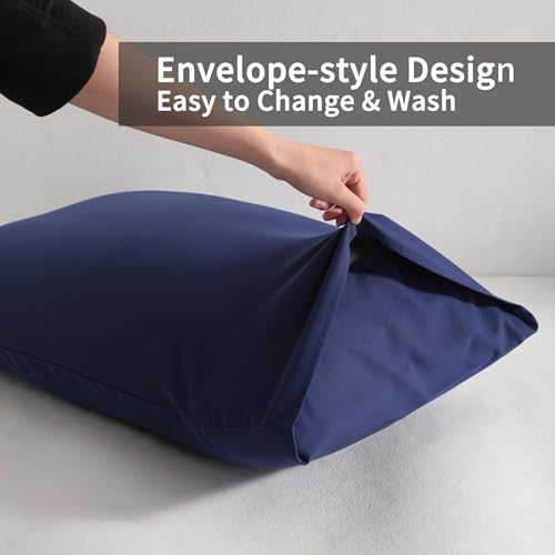 Body Pillow Cases, 2 Pack, 20x54 in, Microfiber - Image 3