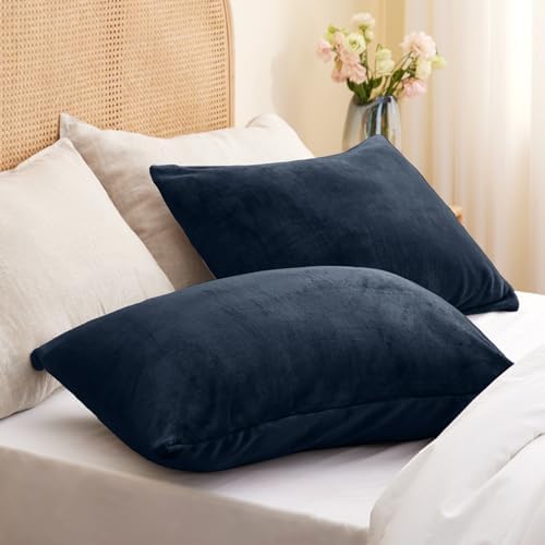 BEDELITE Flannel Pillowcases Standard Set of 2, 20x26 Inches - Image 2