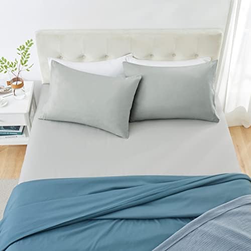 MILVOWOC Brushed Microfiber Pillowcases, 20 x 26 Inch - Image 5