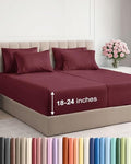 Extra Deep Split King Sheet Set by CGKUnlimited