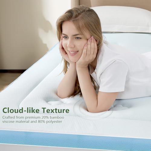 Hansleep RV Short Queen Mattress Topper Memorry Foam, Camping Queen Foam - Image 5