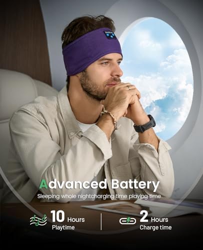 Sleep Mask and Sleeping Headphones Set, Roll Over Freely - Image 5