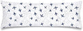 Air Plane Long Pillow Cases Sky Blue White Lumbar Pillowcase King Size Pillow by Unknown