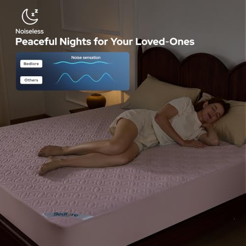 BEDLORE Waterproof Mattress Protector, Full Size Mattress Pad - Image 4