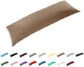 TAOSON 100% Cotton 300 Thread Count Envelope Style Body Pillow Cover, Long by TAOSON