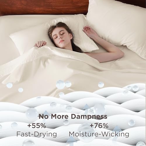 Bedsure Deep Pocket King Sheet Set - Image 3