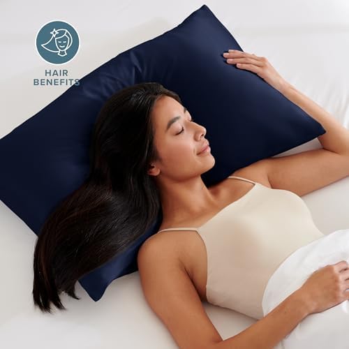 Bare Home Satin Pillowcases Envelope - Image 2