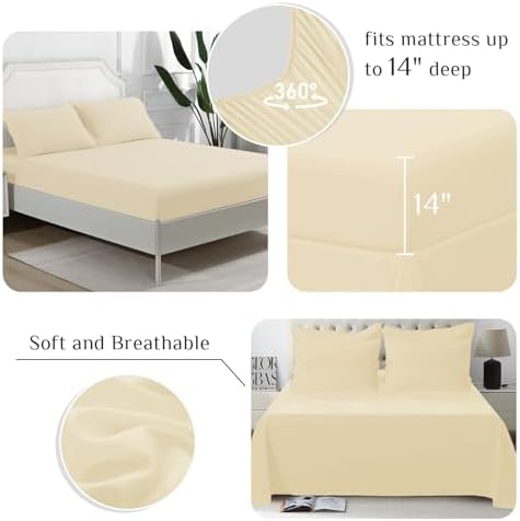 JOLLYVOGUE Twin XL Comforter Set, Ultra-Soft Bed in a Bag Twin XL Size 5 Pieces - Image 4