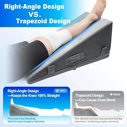 Leg Elevation Pillows After Knee Surgery, Keep Knee Straight - Image 3
