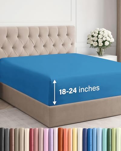 CGK Linens Extra Deep Cal King Fitted Sheet Only by CGKUnlimited