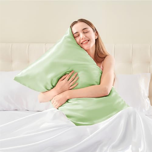 BEDELITE Satin Body Pillow Cover, 20x54 Inch - Image 2
