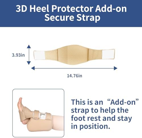 Add-on Secure Strap Prevent 3D Heel Protector from Shifting or Falling Off - Image 5