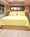Short Queen Size 4 Piece Bed Sheet Set by CGKUnlimited