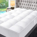ABENE King Mattress Topper, Pillow Top Mattress Pad, Feather Down Fill by ABENE
