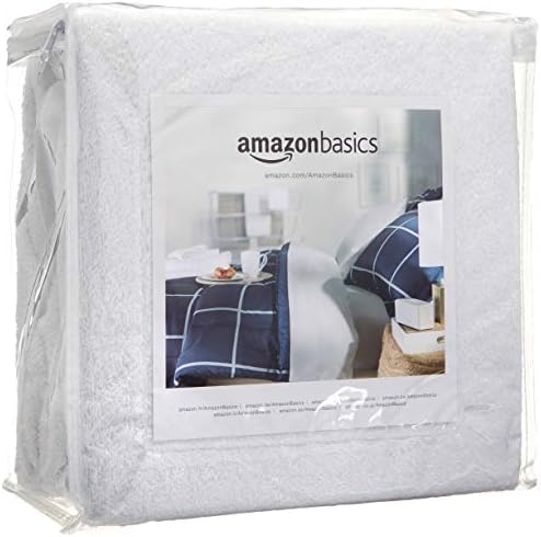 Amazon Basics Waterproof Breathable Mattress Protector, Twin Size, 18 inch Deep - Image 7