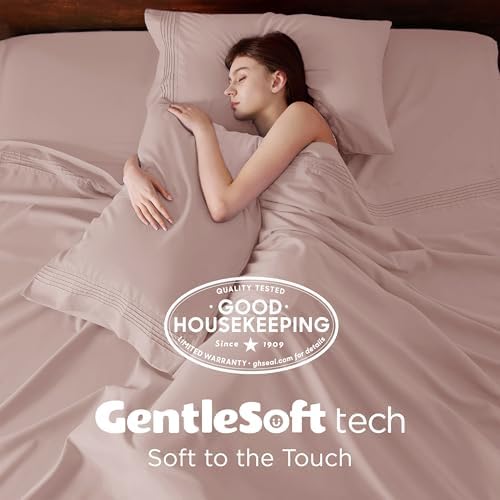 Bedsure Twin XL Sheets Dorm Bedding, GentleSoft Breathable Extra Long Twin - Image 5