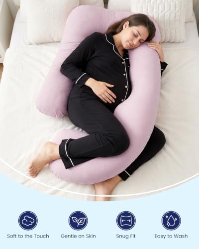TotAha Soft Pregnancy Pillow Cover: Compatible - Image 2