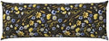Wildflowers Butterfliese Body Pillowcase, Long Pillow Cover 20"x54" Soft by Unknown