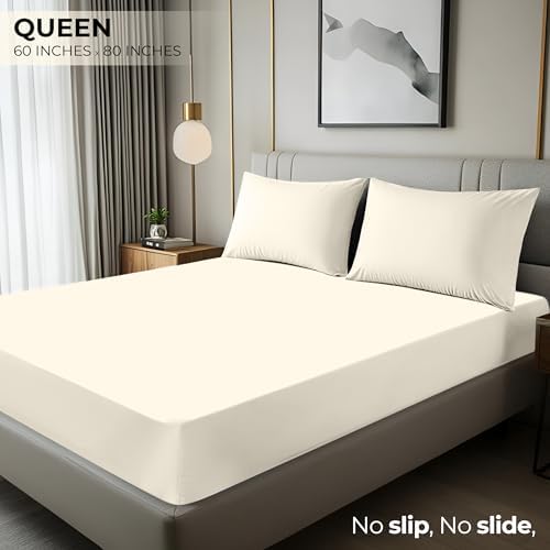 Queen Fitted Sheet, Ultra Soft Fits Up to 15 Inch Deep Pocket - Image 2