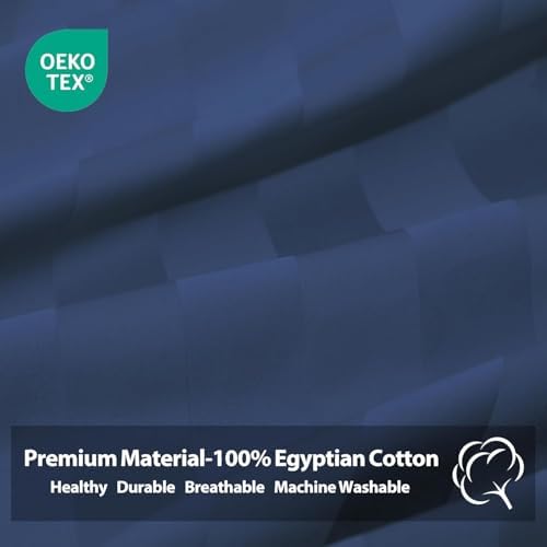 Queen Pillow Protector Set of 2, 100% Egyptian Cotton Pillow Cases - Image 4