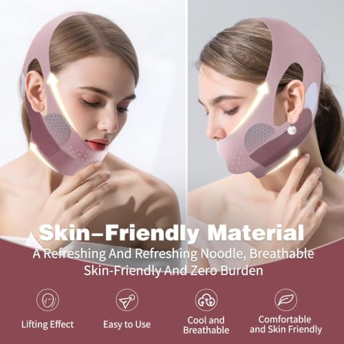 Graphene V-Line Neck Lifting Mask Jaw Support Sleeping Face Tape - Image 7