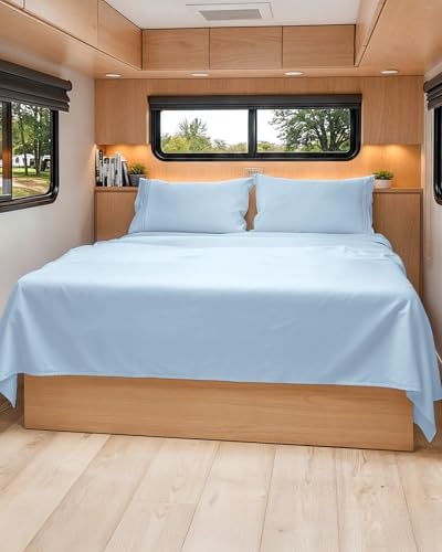 Short Queen Size 4 Piece Bed Sheet Set by CGKUnlimited