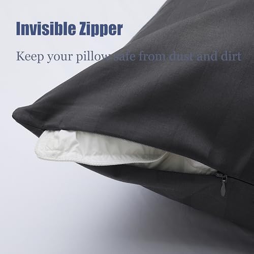 100% Cotton Zippered Pillow Protectors King Size - Image 5