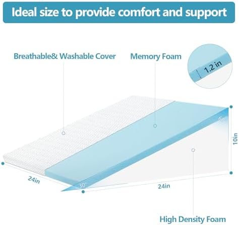 Nordjager Wedge Pillow for Sleeping - Image 3