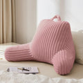 Blissful Diary Reading Pillow for Bed, Backrest Pillow, Plush Pink by BlissfulDiary