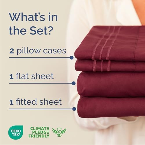 Cal King Size 4 Piece Sheet Set - Image 2